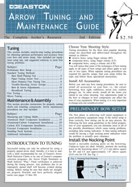 Easton Arrow Tuning & Maintenence Guide Cover